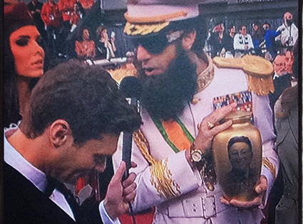 Ryan Seacrest, Dictator, Sacha Baron Cohen Ryan Seacrest, Dictator, Sacha Baron Cohen